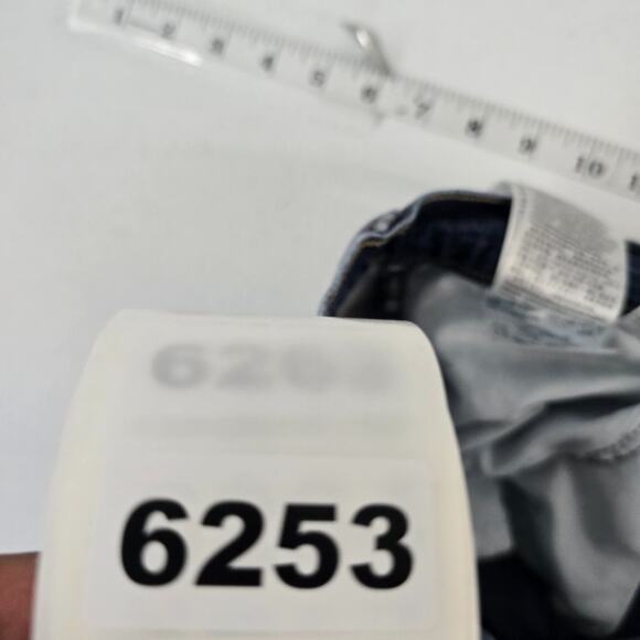 Levi's 515 bootcut jeans blue 16 denim womens 33x32 6253 - Picture 11 of 11